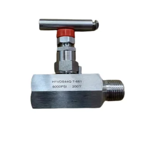 OEM Service Forged 316 Stainless Steel Hexagonal Female-to-Male Thread Needle Valve 1/2 Inch FNPT MNPT