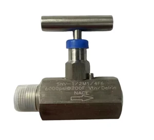 OEM Service Forged Stainless Steel Hexagonal Female-to-Male Thread Needle Valve 1/2 Inch High Pressure FNPT MNPT