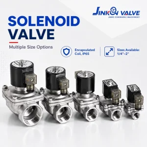 OEM Vacuum Negative Pressure Solenoid Valve 304 Stainless Steel 2 Way Normally Closed Air Gas Valve