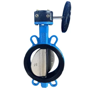 OEM Wear Resistant Clamp Turbine Butterfly Valve for Industrial Pipe Systems