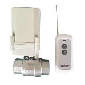 OEM Wireless Remote Motorized Valve 2 Way Motor Control Valve Electric Shut off Ball Valve DN20