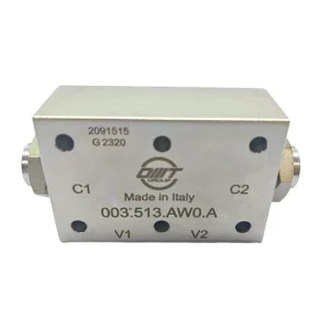 OMT Hydraulic Cylinder Lock Directional Control Valve Double Pilot Check Valves Four Way Flange Mount High Pressure 3 8 Port 30