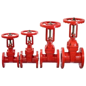 OS&Y Gate Valve Flange * Flange UL FM Wet Alarm Check Valve Wafer Butterfly Valve with Signal Gearbox