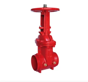 OS&Y Gate Valves Compliant with GOST Standards Ductile Iron Flanged Elastic Seal Gate Valves 2′ 12′ 300 PSI