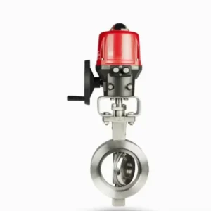 Oil Well Drilling High Performance Triple Eccentric Metal Sealed Butterfly Valve