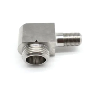 On Off Valve Cutting Head Adapter 90 Degree XD Valve Body for Waterjet Cutting Machine