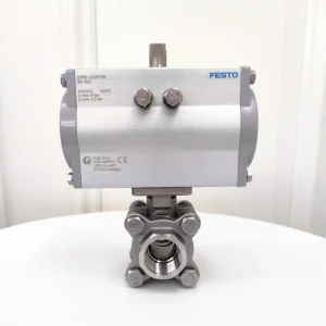 On off Type Stainless Steel 304 2 Inch Ball Valves with Pneumatic Cylinder