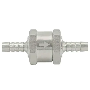 One Way 6 8 10 12mm 4 Size Valves Aluminium Alloy Fuel Non Return Check Valve One Way Fit Carburetto