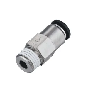 One-Way Air Flow Pneumatic Connector Straight Check Valve for Printing Industries Fittings Type