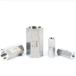 One-Way Check Valve for Male 304 316 Sanitary Stainless Steel Anti-Return Ball Structure Manual Pneumatic for Oil Water Gas
