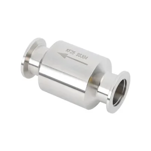 One Way Quick Vacuum Check Valve SS304 Stainless Steel KF25 40 50 16 Seals Shutoff Valve