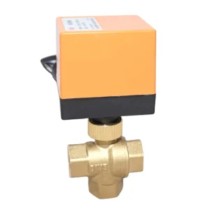 Open/Closed Type C5003-T Series 3/2-Way Micro Electric Ball Valve, OEM, AC220V/AC110V, DN15-25, IP54