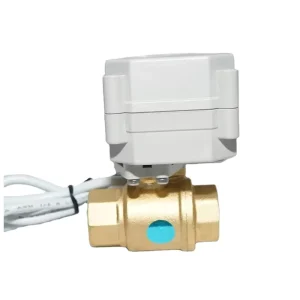 Open Closed Type C530-T Brass Series 2/2 Way Micro Electric Ball Valve