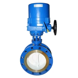 Open Closed Type C813-C Carbon Steel Electric Tri-Eccentric Hard-Seal Butterfly Valve
