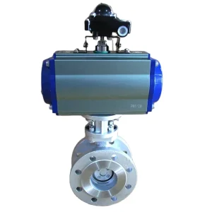 Open and Closed Type Q813-B Stainless Steel Pneumatic Tri-Eccentric Hard-Seal Butterfly Valve High Temperature Media Resistance