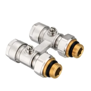 Original Factory High Quality Brass H Type Straight Valve for Hvac Systems Parts