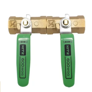 Original Japan KITZ TK 1/4inch-2inch 600 Forged Brass Ball Valves Reduced Bore Screwed Ends Threaded for Water Oil Gas DN8-DN50