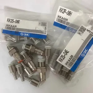 Original S Couplers KK2P 04H Pneumatic Parts KK2P 06H Quick Plug air Pipe Connector for Check Valve KK2P M5M Connector