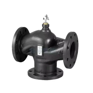 Original Siemens VVF47 VXF47 Series 2 3 Way Flange Water Control Valve DN50 DN100 PN16 HVAC Electric Globe Valve Stainless Steel