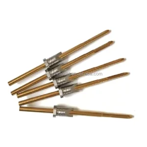 PET Mold Hot Runner SKH51 TiN-Coated Valve Pin and Sleeve Gate Components 0.002 mm Fit HRC58-62 0.001 mm Tolerance