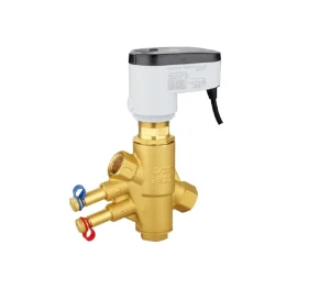 PICV Brass Manual Pressure Independent Control Valve For Water HVAC System