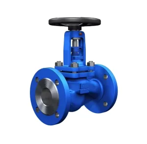 PN16 BS5152 Ductile Iron Flanged Bellows Globe Valve