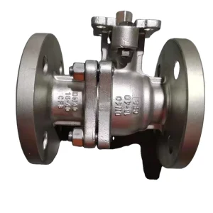 PN16 Ball Valve Supplier OEM Service Industrial Valves Stainless Steel 304 China CF8 Flanged Type 2pcs DN50 2 Inch WOG
