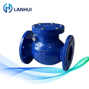 PN16 Cast Iron Flanged Swing Check Valve DIN Standard Non Return Valve DN50-DN500 for Water Treatment and HVAC System