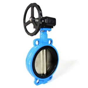 PN16 DN100 Manual Cast Iron Body SS304 4 Inch Disc Butterfly Valve for Water