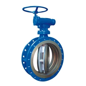 PN16 DN1000 Double Eccentric Flange Butterfly Valve