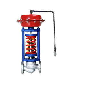 PN16 Flange-End Stainless Steel 304 316 High-Temperature Self-Actuated Pressure Control Valve