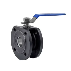 PN16 PN40 Italian Style Ball Valve Carbon Steel Clamp Type Thin Manual Flange Ball Valve Water Oil Gas Fluid Switch Valve