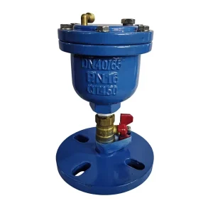 PN16 QT450 GGG50 Ductile Iron Blue Epoxy Coated Flanged Water Supply Pipeline Irrigation Automatic Combination Air Release Valve
