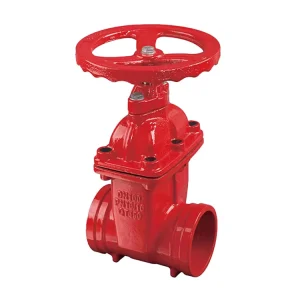 PN16 Resilient Seated Gate Valve 2″-12″ Industrial Grooved NRS Fire Protection Gate Valve