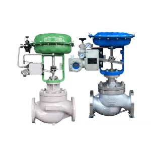 PN16 SS304L Pneumatic Globe Control Valve for Steam Flow, High Vibration Resistance
