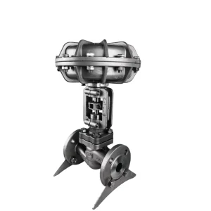 PN16 XYSF100 Pneumatic Diaphragm Valve with Actuator, Stainless Steel Body