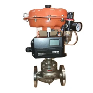 PN40 CF8M Body Regulating Intelligent Locator Water Steam Globe Valve