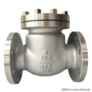 PN40 DN100 Dual Plate Wafer Type Stainless Steel Check Valve for Oil