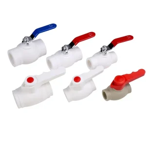 PPR Ball Valve Globe Valve Water Pipe Fittings Manufacturers 4 6 Points 1 Inch Copper Rod Customizable