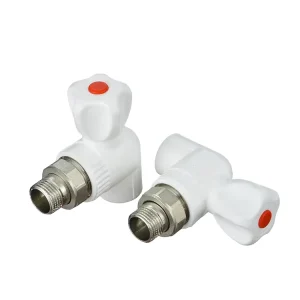 PPR Plastic Radiator Valve Male Thread Stainless Steel Brass Iron Welded Ball Sanitary Valve