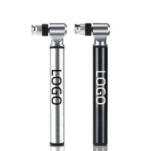 PRO STAR HQ 66 Portable Mini Aluminum Alloy Frame Mounted 300 PSI High Pressure Bike Inflator Presta Schrader Valves for Road