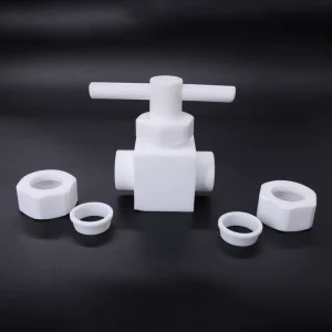 PTFE Bidirectional Two-Way Needle Laboratory Check Valve with PTFE Sealing