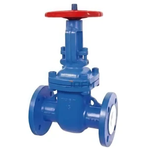 PTFE Lined Gate Valve Corrosion Resistant Chemical Pipeline Valve