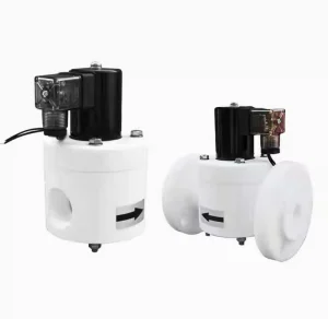PTFE Solenoid Valve for Strong Acid Plastic Anti-Corrosion Applications