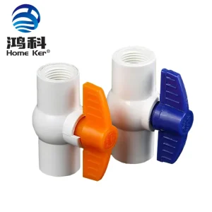 PVC Ball Valve 1/2″-4″ Port Size Manual Operated for Water ANSI/BS Standard OEM 3-Year Warranty Made in Zhejiang