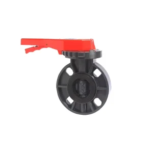 PVC Butterfly Valve 8 Inch DIN ANSI BS Standard Flanged for Industrial Water Treatment SAM UK