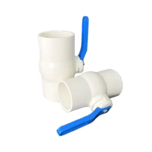 PVC CPVC Plastic Valves Fittings Water Supply Compact Ball Valve Manual OEM NPT Connection for Irrigation 1/2in 4in