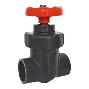 PVC Gate Valve High Pressure Medium Temperature Flange Connection Gate Valve for Water