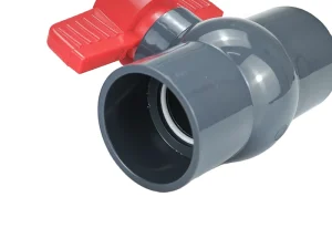 PVC Manual Compact Ball Valve 1/2”-4” Port Size OEM/ODM for Water Support