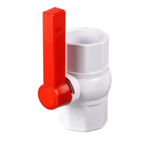 PVC Octagonal Ball Valve Free Sample Provided for Water Control Pneumatic Power OEM Customizable Ball Valves